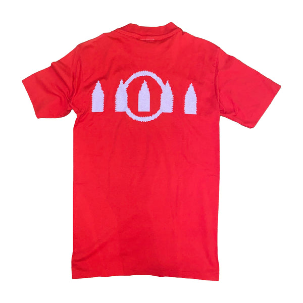 RED SLOGAN TEE