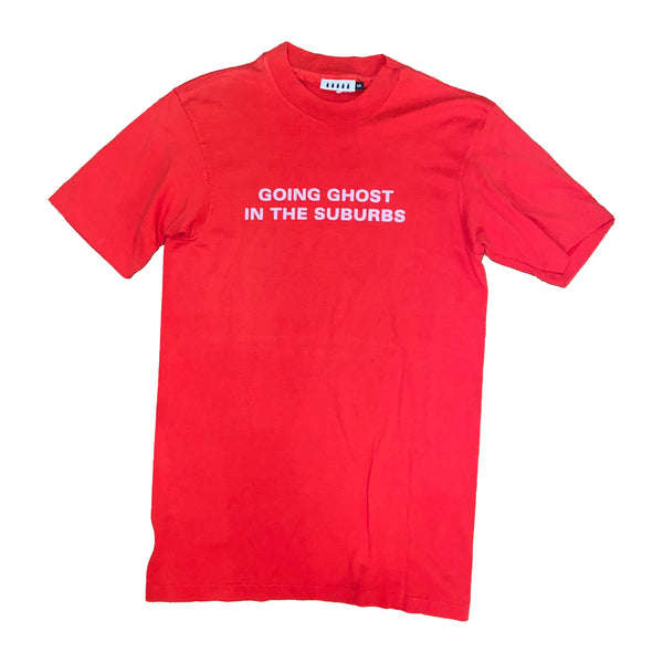 RED SLOGAN TEE