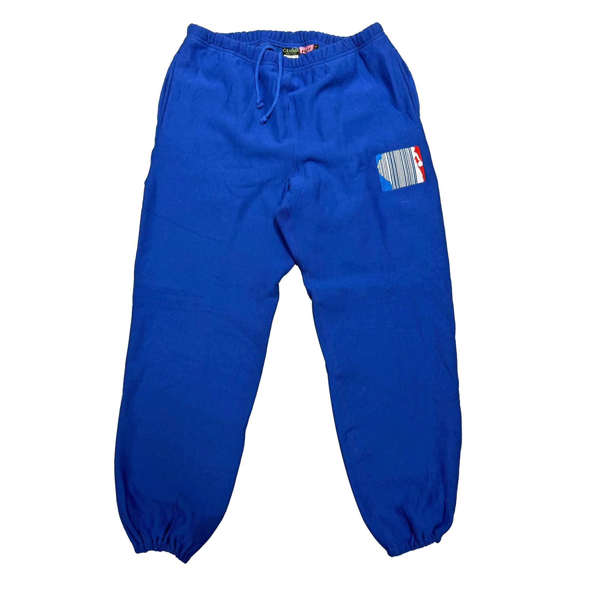 BETTING LINES BLUE CAMBER SWEATPANTS
