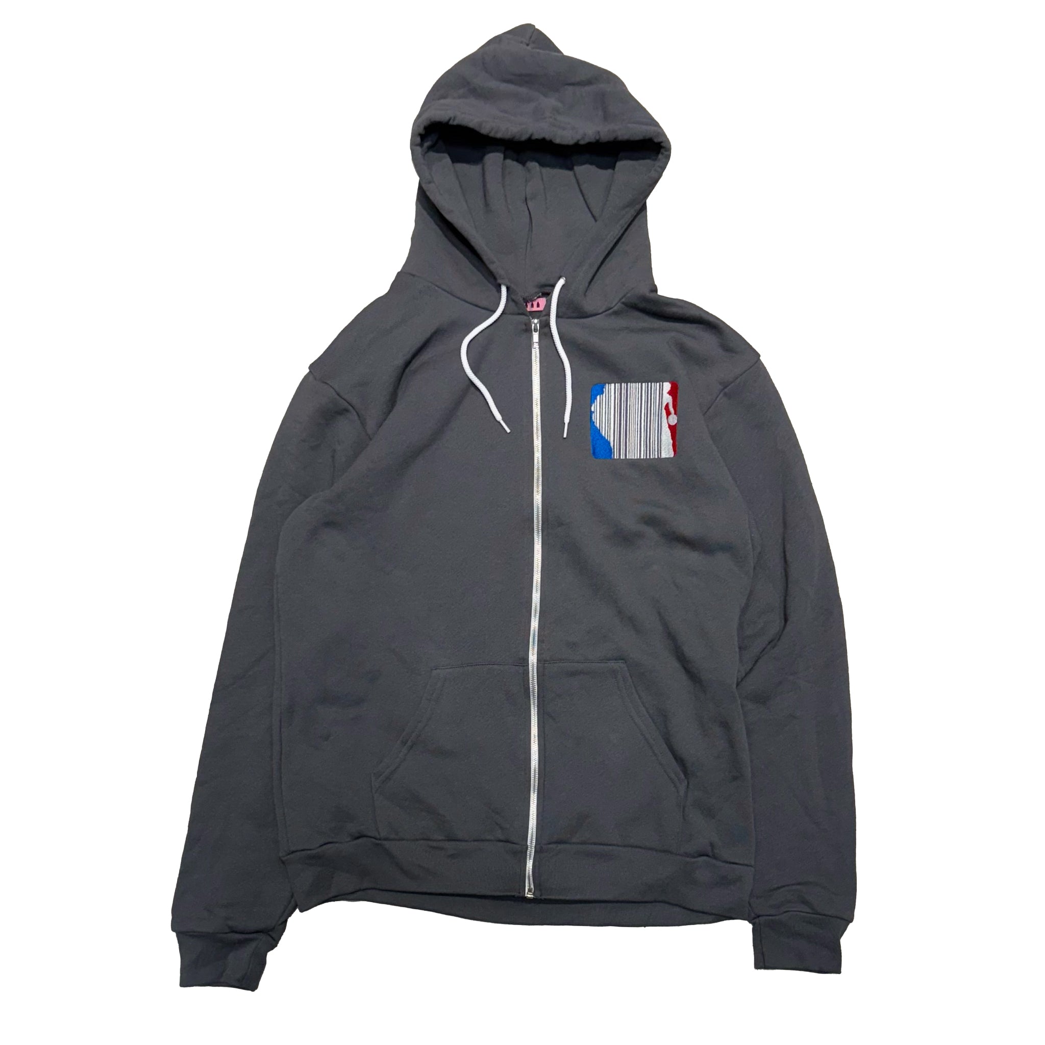 BETTING LINES GREY ZIP UP