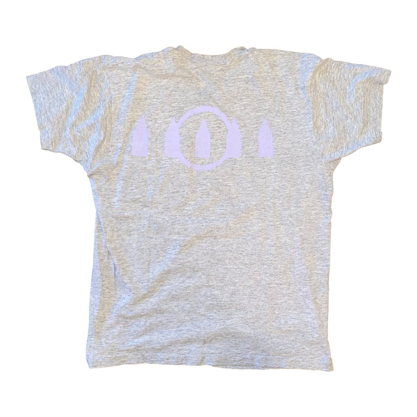 VIOLET SLOGAN T-SHIRT