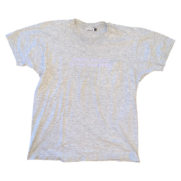 VIOLET SLOGAN T-SHIRT