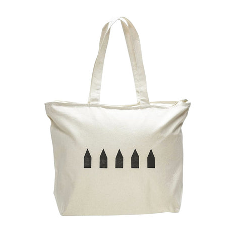 GGITS OVERSIZED ZIPPERED CARRYALL